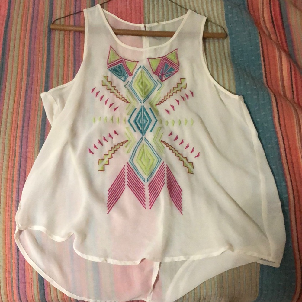 This is a sheer shirt good for the beach !!